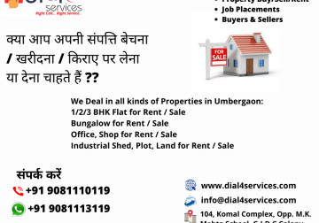 Industrial Plot for Rent in Umbergaon – D4S1033
